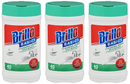 Brillo Basics Cleaning Wipes With Bleach, 40 Wipes (Pack of 3)