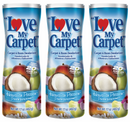 Love My Carpet Carpet & Room Deodorizer, Hawaiian Passion, 17oz. (Pack of 3)