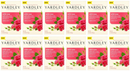 Yardley London Wild Rose Moisturizing Bath Bar Soap, 4.25oz. (120g) (Pack of 12)