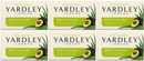 Yardley London Aloe & Avocado Moisturizing Bath Bar Soap, 4.25oz. (Pack of 6)