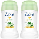 Dove Go Fresh Cucumber & Green Tea Anti-Perspirant Deodorant, 1.4oz (Pack of 2)