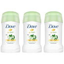 Dove Go Fresh Cucumber & Green Tea Anti-Perspirant Deodorant, 1.4oz (Pack of 3)