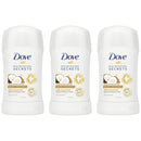Dove Restoring Ritual Coconut & Jasmine Deodorant, 1.4oz (40g) (Pack of 3)