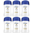 Dove Original Anti-Perspirant Deodorant, 1.4oz (40g) (Pack of 6)