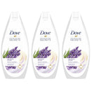Dove Lavender Oil & Rosemary Extract Body Wash, 6.76 oz. (200ml) (Pack of 3)