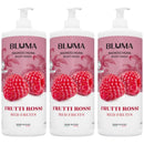 Bluma Bagnoschiuma Body Wash - Raspberry (Made In Italy), 33.8oz (Pack of 3)