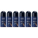 Nivea Men Deep Espresso Black Carbon Anti-Perspirant Deo, 1.7oz (Pack of 6)