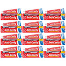 Anti-Cavity Fluoride Toothpaste - FREE Soft Toothbrush 6.4oz (181g) (Pack of 12)