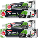 Charcoal With Cool Mint - Double Action Toothpaste, 4.3oz (122g) (Pack of 2)