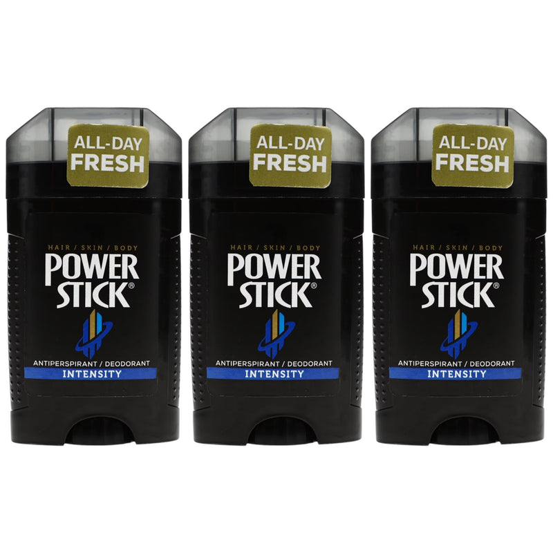 Power Stick Intensity Antiperspirant Deodorant, 1.7oz (48g) (Pack of 3 ...