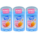 Power Stick Powder Fresh Anti-Perspirant Deodorant, 1.7oz. (48g) (Pack of 3)