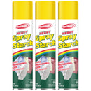 PowerHouse Heavy Spray Starch, 10oz. (283g) (Pack of 3)
