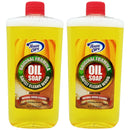 Oil Soap Natural Wood Cleaner - Original Formula, 16oz. (473ml) (Pack of 2)