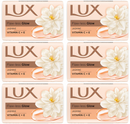 LUX Flaw-less Glow Bar Soap Jasmine & Vitamin C + E, 75g (2.65oz) (Pack of 6)