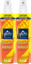 Glade Mighty Mango LIMITED EDITION Air Freshener Spray, 8.3 oz. (Pack of 2)
