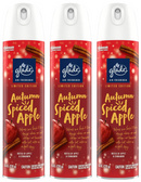 Glade Autumn Spiced Apple LIMITED EDITION Air Freshener, 8.3 oz. (Pack of 3)