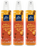 Glade Golden Pumpkin & Spice LIMITED EDITION Air Freshener, 8.3 oz. (Pack of 3)