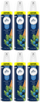 Glade Juniper & Teak Air Freshener Spray, 8.3 oz. (235g) (Pack of 6)