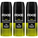 Axe Pulse Energizing Citrus Fragrance Body Spray, 4oz (150ml) (Pack of 3)