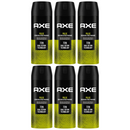 Axe Pulse Energizing Citrus Fragrance Body Spray, 4oz (150ml) (Pack of 6)