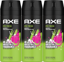 Axe Epic Fresh Grapefruit & Tropical Pineapple Body Spray 4oz 150ml (Pack of 3)