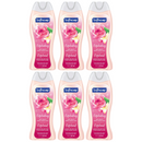 Softsoap Pink Rose & Sweet Vanilla Body Wash 20oz (591ml) (Pack of 6)