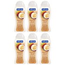 Softsoap Exfoliating Scrub Coconut Butter Scent Body Wash, 20oz (Pack of 6)