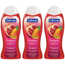 Softsoap Energizing Pomegranate & Mango Spritz Scent Body Wash 20oz (Pack of 3)