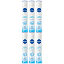 Nivea Fresh Natural 48 Hour Anti-Bacterial Spray, 6.76oz. (200ml) (Pack of 6)