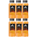 Adidas Energy Kick Shower Gel - Lemon Essential Oil, 8.4oz (250ml) (Pack of 6)