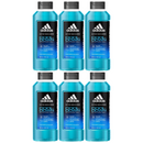 Adidas Cool Down Shower Gel - Wild Mint Essential Oil, 13.5oz 400ml (Pack of 6)