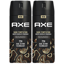 Axe Dark Temptation Smooth Chocolate 72Hr Body Spray Deodorant, 5oz (Pack of 2)