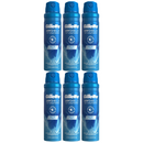 Gillette Dry Shield 24/7 Arctic Ice Dry Spray Antiperspirant, 4.3oz (Pack of 6)