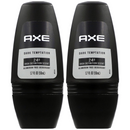 Axe Dark Temptation 24 Hour Roll-On Deodorant, 1.7oz (50ml) (Pack of 2)