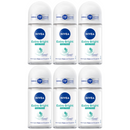 Nivea Extra Bright Happy Shave Antiperspirant Deodorant, 1.7oz 50ml (Pack of 6)