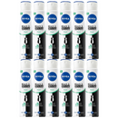 Nivea Fresh Black & White Invisible Anti-Transpirant Spray, 200ml (Pack of 12)