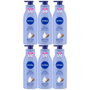 Nivea Shea Smooth 5-in-1 Body Lotion w/ Deep Moisture Serum 13.52oz (Pack of 6)