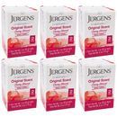 Jergens Original Scent Cherry Almond Mild Soap Bar, 2 Bars 3oz Each (Pack of 6)