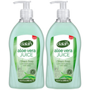 Dalan Aloe Vera Juice Cream Hand Wash Soap, 13.5oz. (400ml) (Pack of 2)