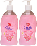 Rose Petal Scented Hand Soap, 13.5oz. (400ml) (Pack of 2)