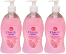 Rose Petal Scented Hand Soap, 13.5oz. (400ml) (Pack of 3)