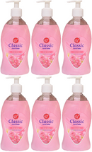 Rose Petal Scented Hand Soap, 13.5oz. (400ml) (Pack of 6)