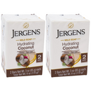 Jergens Hydrating Coconut Soap Bar, 2 Bars (3oz Each) (Pack of 2)