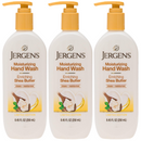 Jergens Enriching Shea Butter Moisturizing Hand Wash 8.45oz (250ml) (Pack of 3)