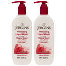 Jergens Original Scent Cherry Almond Moisturizing Hand Wash, 8.45oz (Pack of 2)