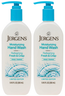 Jergens Refreshing Fresh & Crisp Moisturizing Hand Wash, 8.45oz (Pack of 2)