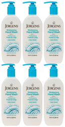 Jergens Refreshing Fresh & Crisp Moisturizing Hand Wash, 8.45oz (Pack of 6)