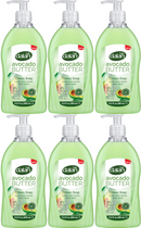 Dalan Avocado Butter Cream Hand Wash Soap, 13.5oz. (400ml) (Pack of 6)