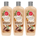 Cocoa Butter Lotion w/ Light Soothing Fragrance, 20oz (591ml) (Pack of 3)