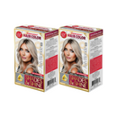Ash Blonde 7.1 Permanent Hair Color - Premium Advanced Formula Kit (Pack of 2)